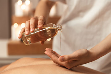 Aromaöl-Massage im Beauty Apartment